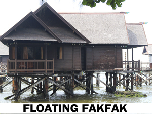 Floating-Fakfak Pulau Ayer