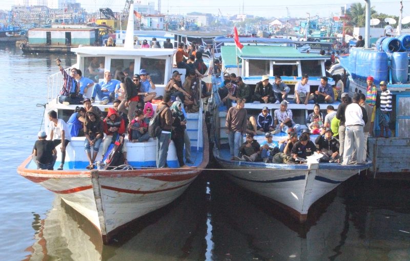 Dishub Angkut 3.400 orang ke pulau seribu