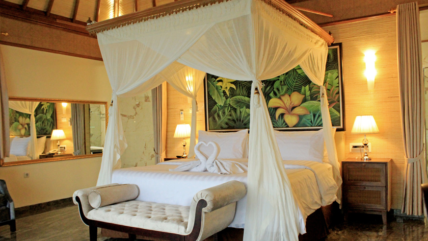 Double Bed Suite Romantic Room Hotel Seruni