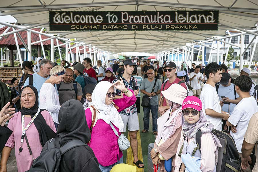 Wisatawan Kepulauan Seribu