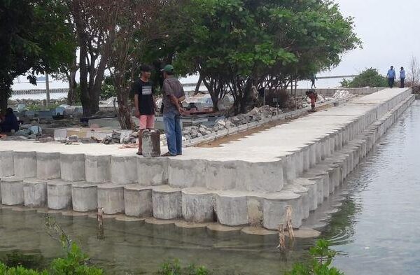 Tanggul Pantai Pulau Seribu