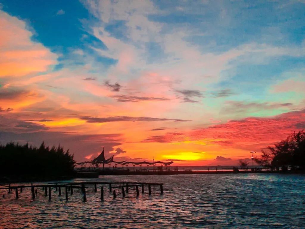 Sunset Pulau Tidung